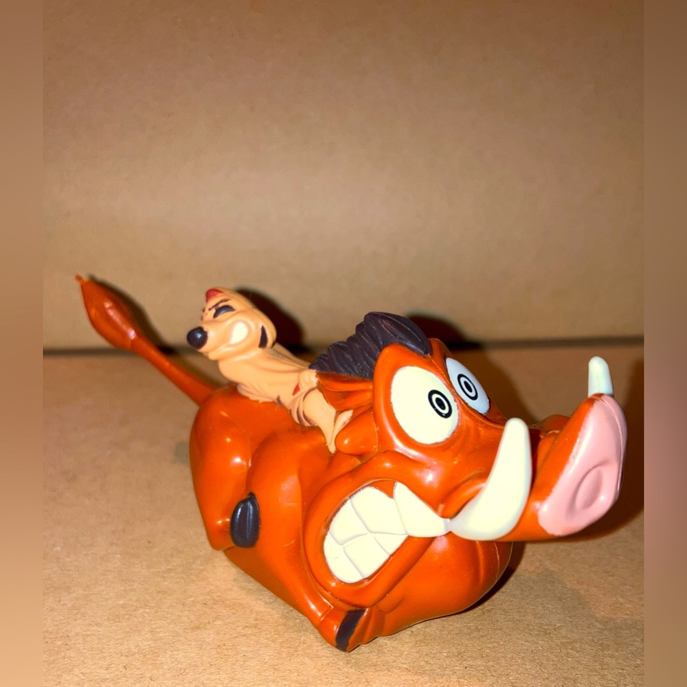 Vintage Burger King Disney Timon and Pumba The Lion King Figure Toy